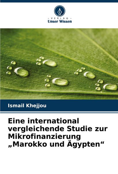 Produktbild: Eine international vergleichende Studie zur Mikrofinanzierung "Marokko und &Auml;gypten"