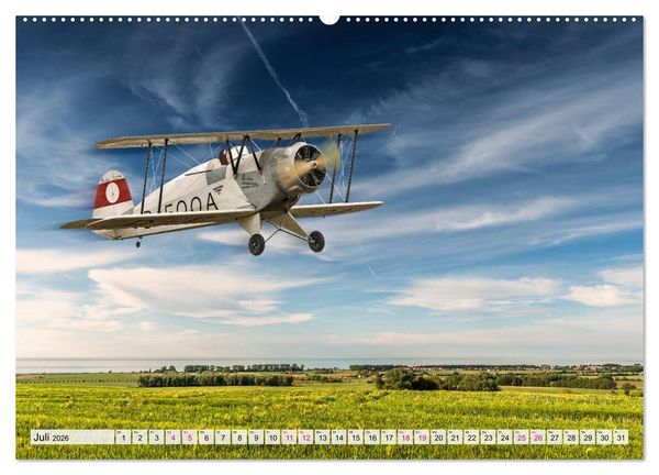 Produktbild: Modellflugzeuge in ACTION (Wandkalender 2026 DIN A2 quer), CALVENDO Monatskalender