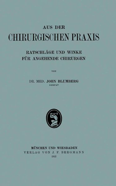 Produktbild: Aus der Chirurgischen Praxis