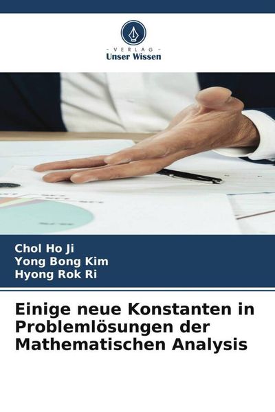 Produktbild: Einige neue Konstanten in Probleml&ouml;sungen der Mathematischen Analysis