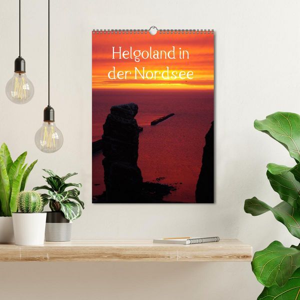 Produktbild: Helgoland in der Nordsee (Wandkalender 2026 DIN A3 hoch), CALVENDO Monatskalender