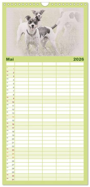 Produktbild: Familienplaner 2026 - Bodeguero Andaluz 2026 mit 5 Spalten (Wandkalender, 21 x 45 cm) CALVENDO