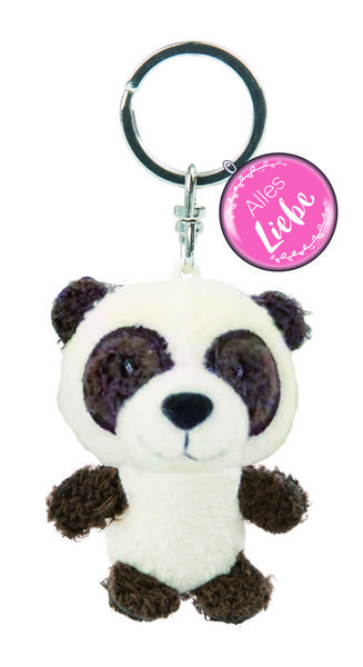 Produktbild: Schl&uuml;sselanh&auml;nger Panda 7cm mit Anh&auml;nger Alles