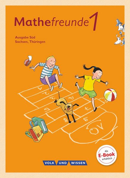 Produktbild: Mathefreunde 1. Schuljahr - S&uuml;d - Sch&uuml;lerbuch mit Kartonbeilagen