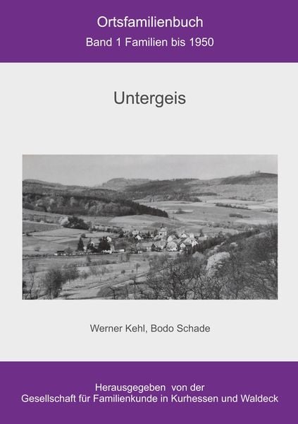 Produktbild: Ortsfamilienbuch Untergeis