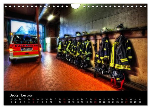 Produktbild: Berufsfeuerwehr Salzgitter (Wandkalender 2026 DIN A4 quer), CALVENDO Monatskalender