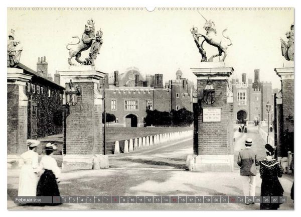 Produktbild: Sch&ouml;nes altes London in historischen Bildern (Wandkalender 2026 DIN A2 quer), CALVENDO Monatskalender