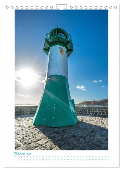 Produktbild: Leuchtt&uuml;rme - Licht ins Dunkel (Wandkalender 2026 DIN A4 hoch), CALVENDO Monatskalender