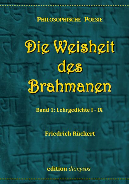 Produktbild: Die Weisheit des Brahmanen