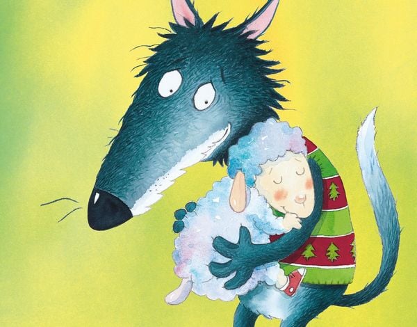 Produktbild: Kleines Schaf und gro&szlig;er Wolf