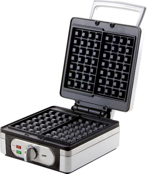 Produktbild: DOMO DO9047W Waffeleisen Silber