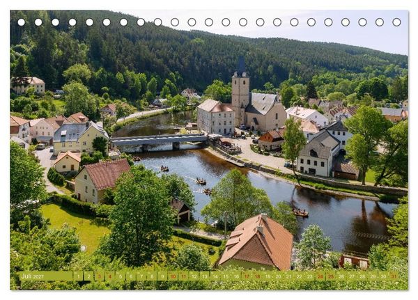 Produktbild: Zauber des B&ouml;hmerwalds. Stille Sch&ouml;nheit im Westen Tschechiens (Tischkalender 2027 DIN A5 quer), CALVENDO Monatskalender