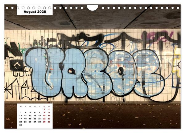 Produktbild: Hamburg Graffiti (Wandkalender 2026 DIN A4 quer), CALVENDO Monatskalender