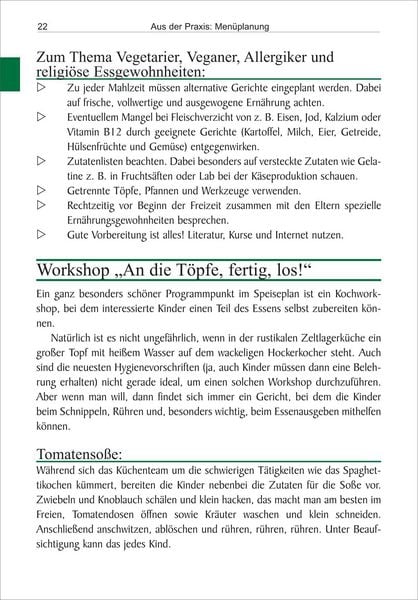 Produktbild: Kochen f&uuml;r Gruppen und Zeltlager
