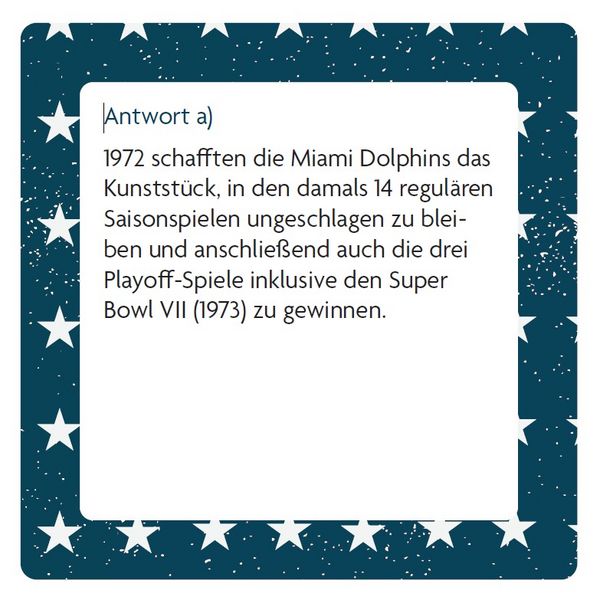 Produktbild: Das American Football-Quiz
