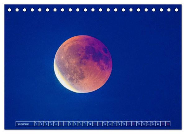 Produktbild: Faszination Mond - der etwas andere Mondkalender (Tischkalender 2027 DIN A5 quer), CALVENDO Monatskalender