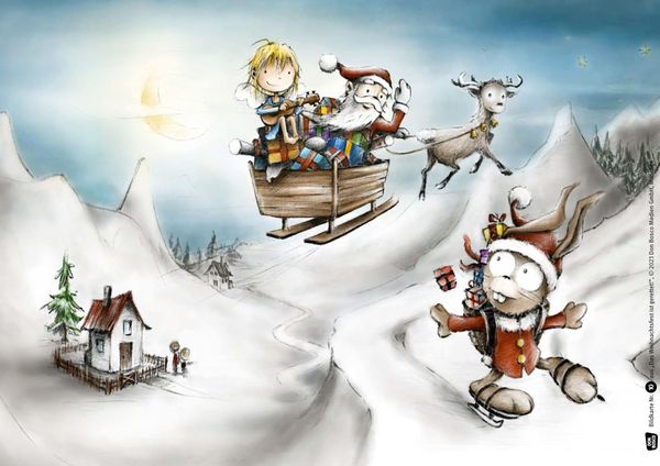 Produktbild: Das Weihnachtsfest ist gerettet! Kamishibai Bildkartenset