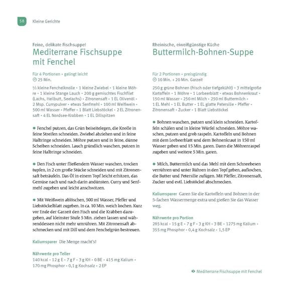 Produktbild: Köstlich essen Nierenerkrankungen