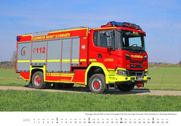 Produktbild: Feuerwehr Kalender 2027 Wandkalender