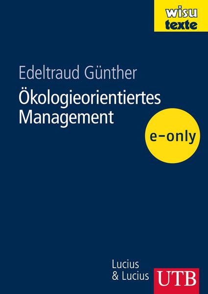 Produktbild: &Ouml;kologieorientiertes Management