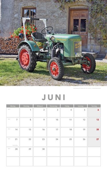 Produktbild: Traktoren Kalender 2027