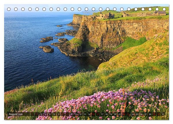 Produktbild: Nordirland und Belfast (Tischkalender 2026 DIN A5 quer), CALVENDO Monatskalender