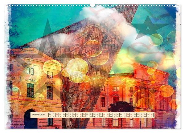 Produktbild: Gr&uuml;&szlig;e aus Dresden (hochwertiger Premium Wandkalender 2026 DIN A2 quer), Kunstdruck in Hochglanz