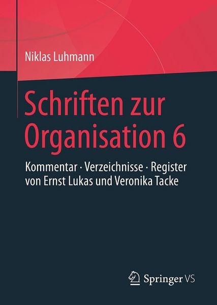 Produktbild: Schriften zur Organisation 6