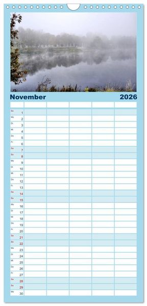 Produktbild: Familienplaner 2026 - Landeshauptstadt Magdeburg mit 5 Spalten (Wandkalender, 21 x 45 cm) CALVENDO
