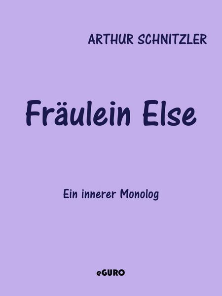 Produktbild: Fr&auml;ulein Else