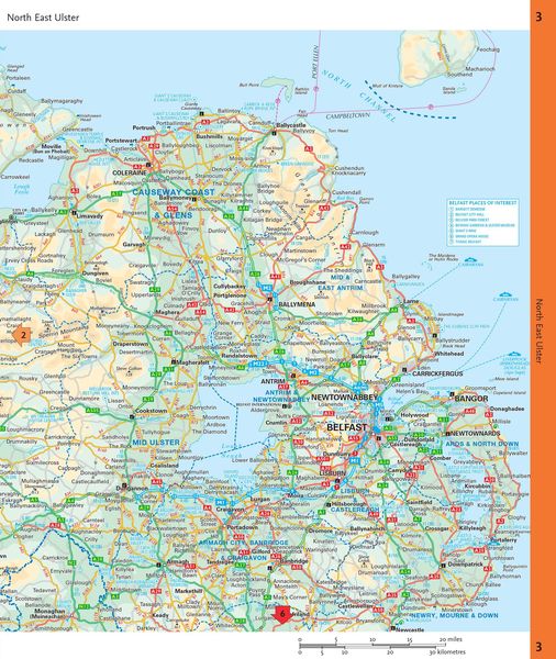 Produktbild: Collins: Map of Ireland Handy