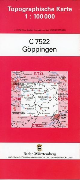 Produktbild: G&ouml;ppingen 1 : 100 000