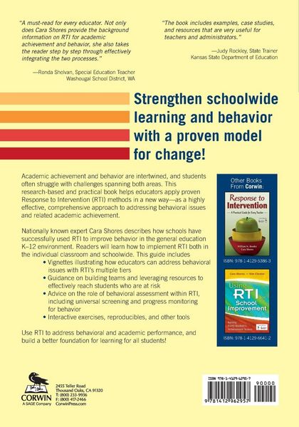 Produktbild: A Comprehensive RTI Model