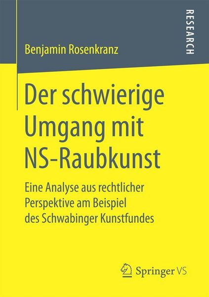 Produktbild: Der schwierige Umgang mit NS-Raubkunst