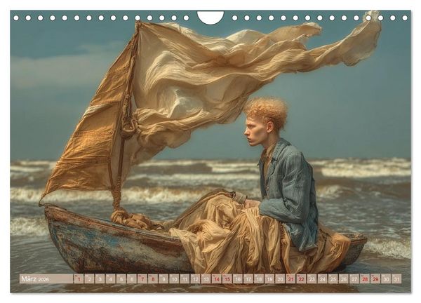 Produktbild: Seelenreise durch Wind und Wellen (Wandkalender 2026 DIN A4 quer), CALVENDO Monatskalender