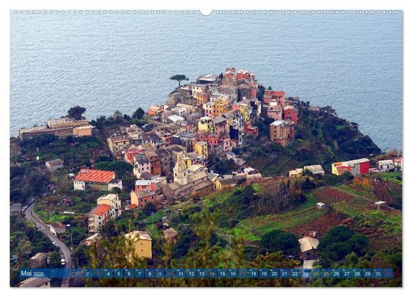 Produktbild: Wege durch die Cinque Terre (Wandkalender 2026 DIN A2 quer), CALVENDO Monatskalender