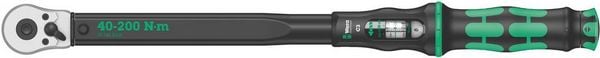 Produktbild: Wera Click-Torque C 3 05075622001 Drehmomentschl&uuml;ssel mit Umschaltknarre 1/2" (12.5 mm) 40 - 200 Nm