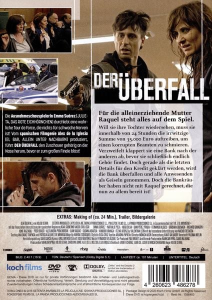 Produktbild: Der &Uuml;berfall - Es geht um mehr als Geld