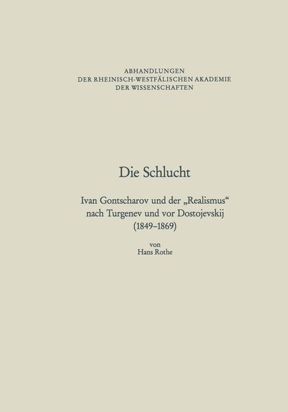 Produktbild: Die Schlucht