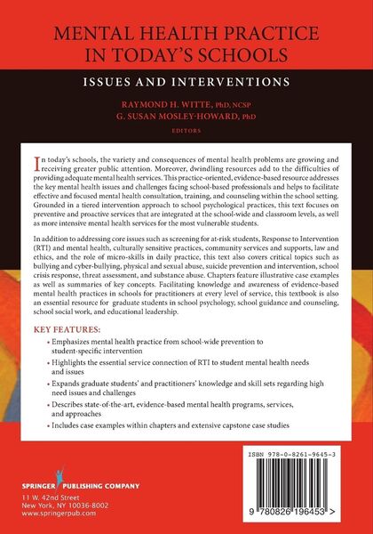 Produktbild: Mental Health Practice in Today's Schools