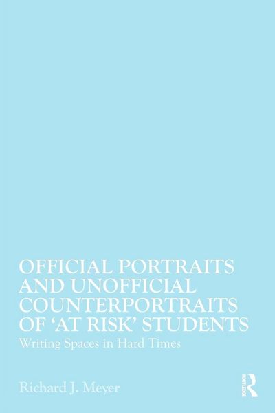 Produktbild: Official Portraits and Unofficial Counterportraits of At Risk Students