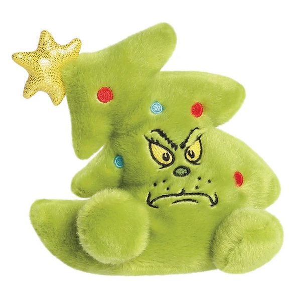 Produktbild: Aurora 15297 - Palm Pals Grinch Tree, Pl&uuml;schfigur, ca.13 cm, Dr. Seuss