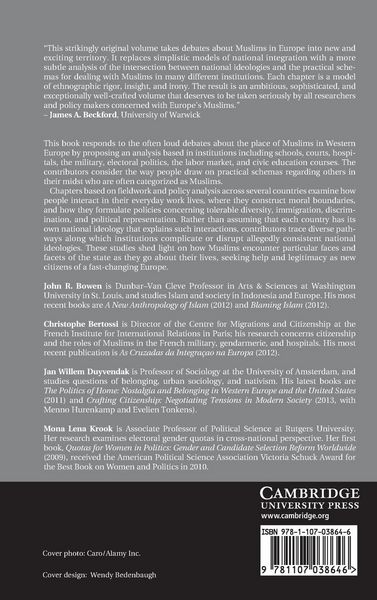 Produktbild: European States and Their Muslim Citizens