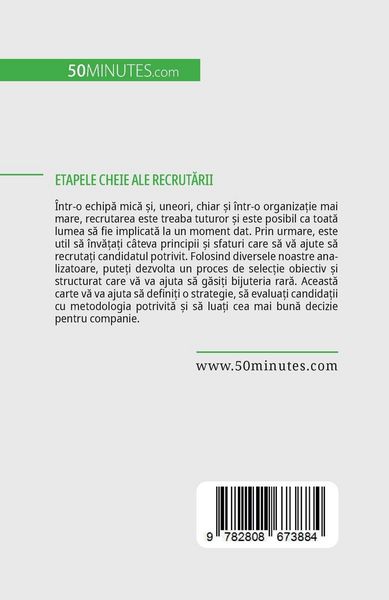 Produktbild: Etapele cheie ale recrut&iquest;rii