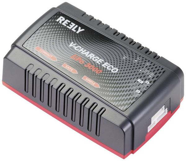 Reely V-CHARGE ECO LiPo 3000 Modellbau-Ladegerät 230V 3A LiPo