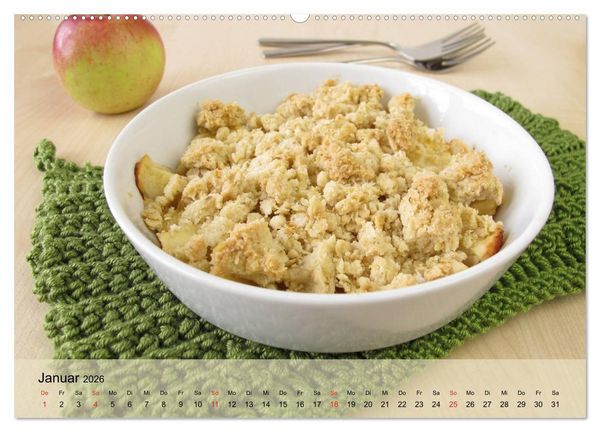 Produktbild: Mug Cakes, Minigugel, Tartelettes und andere kleine Kuchen (Wandkalender 2026 DIN A2 quer), CALVENDO Monatskalender