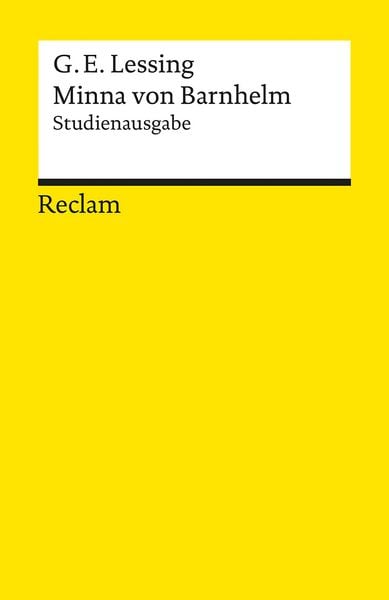 Produktbild: Minna von Barnhelm, oder das Soldatengl&uuml;ck