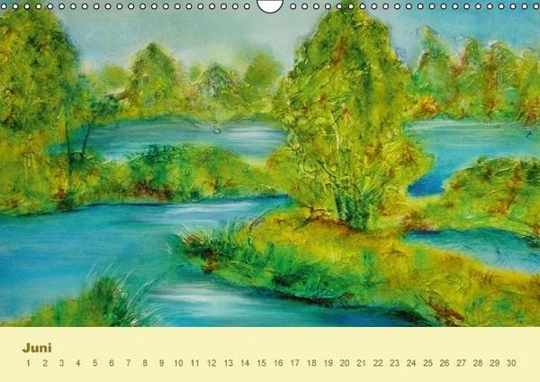 Produktbild: Geburtstagskalender Faszination Malerei - mit immerw&auml;hrendem Kalender (Wandkalender immerw&auml;hrend DIN A3 quer)