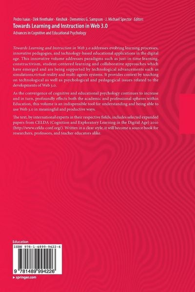 Produktbild: Towards Learning and Instruction in Web 3.0