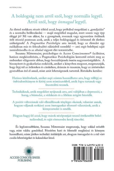 Produktbild: Pragmatikus pszichol&oacute;gia (Pragmatic Psychology Hungarian)
